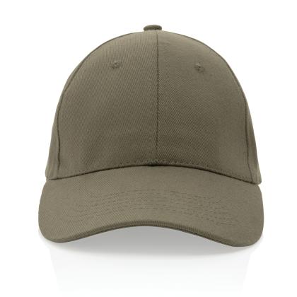 Impact 6 panel 280gr Recycled cotton cap with AWARE™ tracer