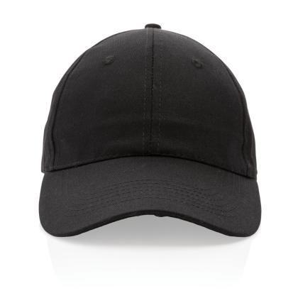 Impact 6 panel 190gr Recycled cotton cap with AWARE&trade; tracer