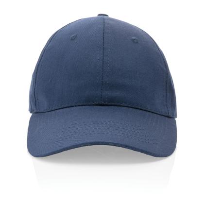 Impact 6 panel 190gr Recycled cotton cap with AWARE&trade; tracer