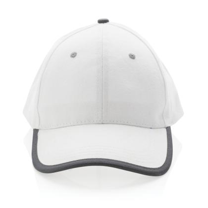 Impact AWARE™ Brushed rcotton 6 panel contrast cap 280gr