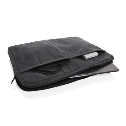 Laluka AWARE&trade; recycled cotton 15.6 inch laptop sleeve