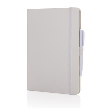 Sam A5 RCS certified bonded leather classic notebook