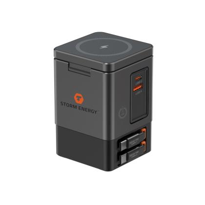 Urban Vitamin Sacramento 105W GAN charger+retractable cables