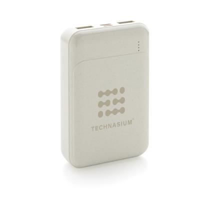 RCS standard recycled plastic 10.000 mAh powerbank