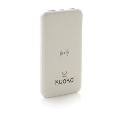 RCS standard recycled plastic wireless powerbank