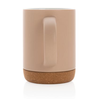 Ceramic mug with cork base 280ml