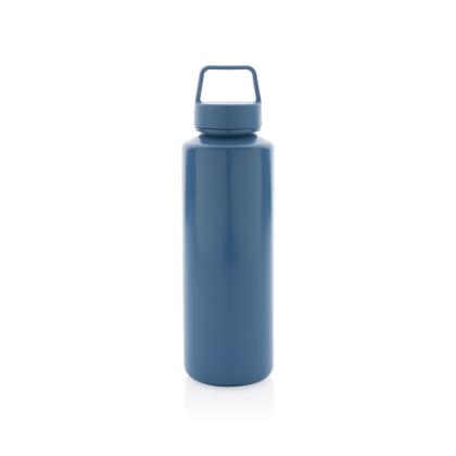 RCS certified recycled PP water bottle with handle