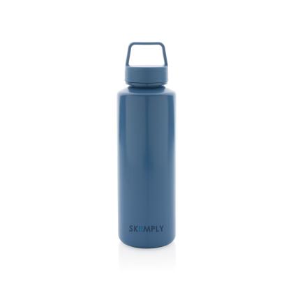 RCS certified recycled PP water bottle with handle