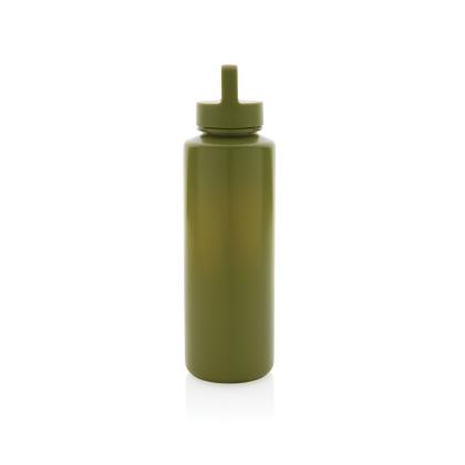 RCS certified recycled PP water bottle with handle