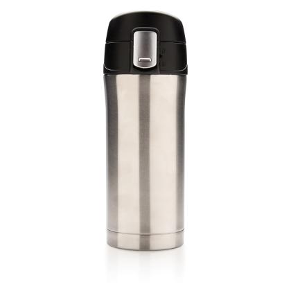 RCS Recycled stainless steel easy lock vacuum mug