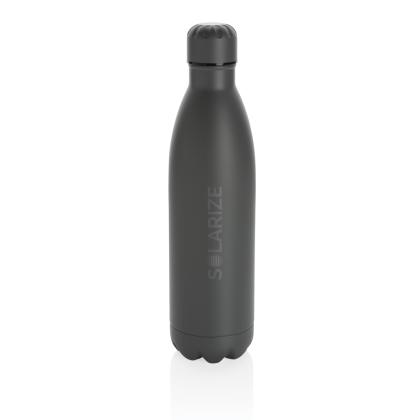 Solid colour vacuum stainless steel bottle 750ml