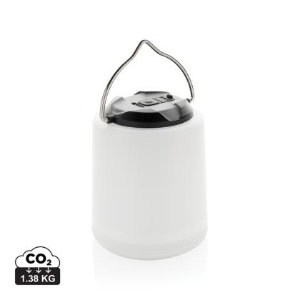 Limio RCS recycled plastic portable re-chargeable table lamp