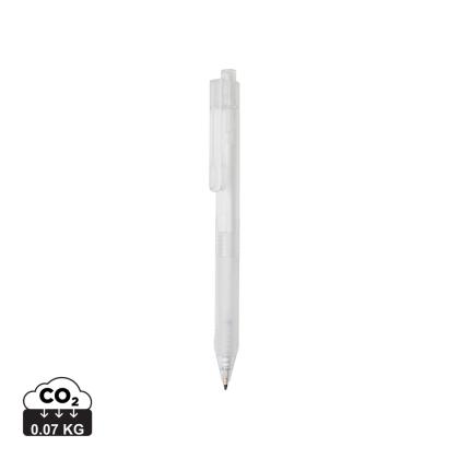 X9 frosted pen with silicone grip