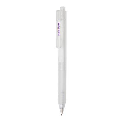 X9 frosted pen with silicone grip