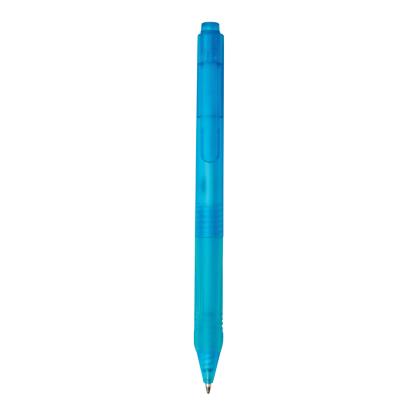 X9 frosted pen with silicone grip