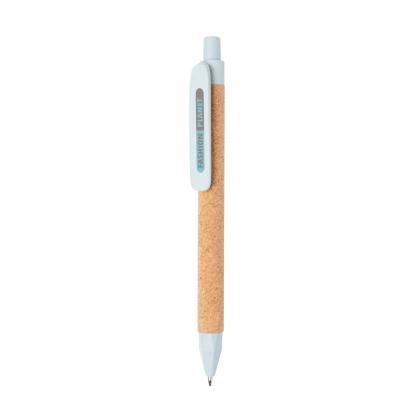 Write wheatstraw and cork pen