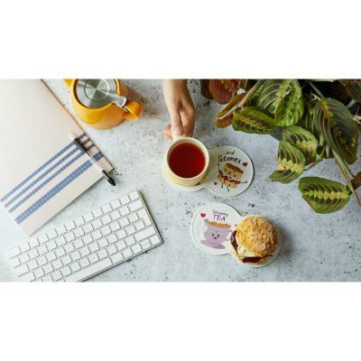 Recycled Double 'Cookie' Coaster