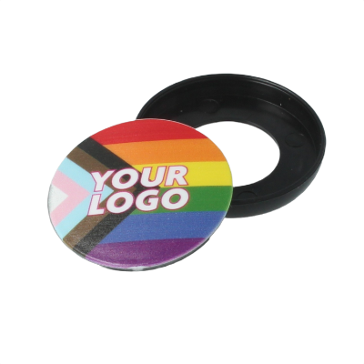 Recycled PRIDE POP Badge