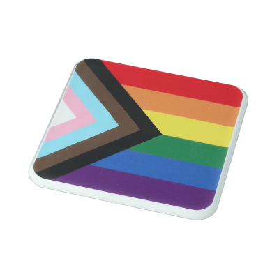 Recycled PRIDE Square Coaster Recycled PRIDE Square Coaster
