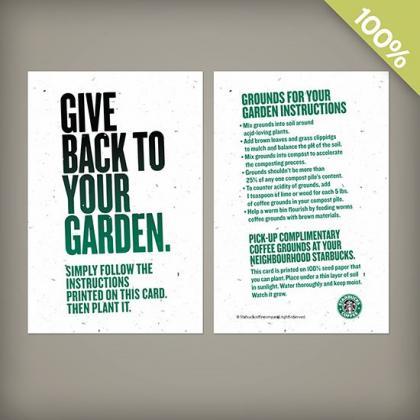 Seeded Paper Postcard A5 (2PP)