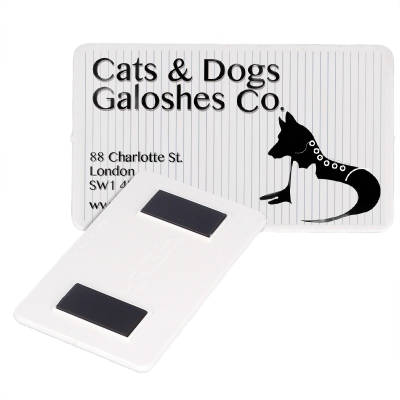 Recycled 85 x 50mm Rectangular Magnet