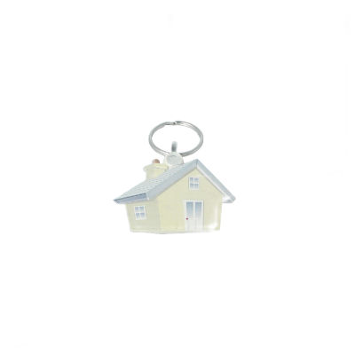 Recycled House Shaped 'FunKeys' Keyring