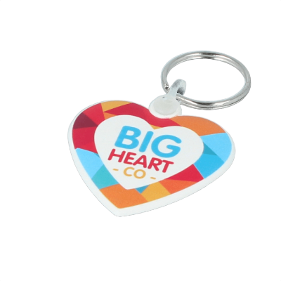 Recycled Heart Shaped 'FunKeys' Keyring