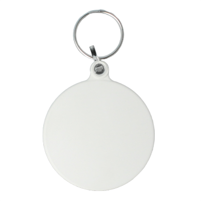 Recycled 55mm Circular Keyring