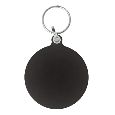 Recycled 55mm Circular Keyring