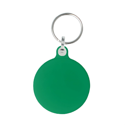 Recycled 45mm Circular Keyring