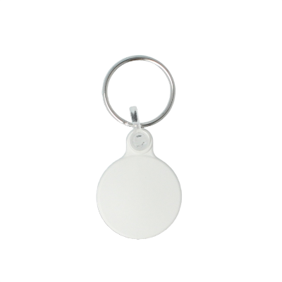 Recycled 30mm Circular Keyring