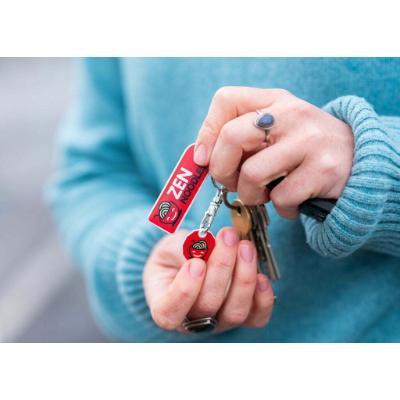 Recycled TrolleyMate Coin & Rectangle Keyring