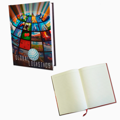 Full Colour Casebound Notebook - Unpadded Cover