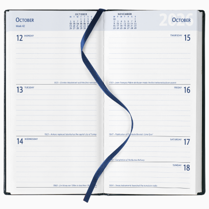 Matanza Deluxe Week To View Portrait Pocket Diary Matanza Deluxe Week To View Portrait Pocket Diary