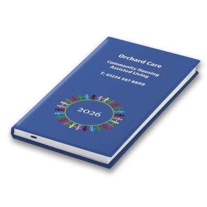 4 Colour Week To View Pocket Portrait Pocket Diary