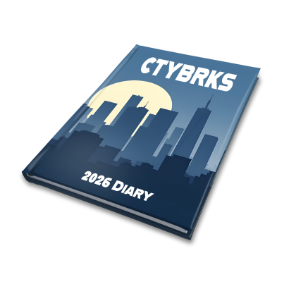 Full Colour Cover - A5 Week To View Unpadded Diary