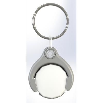 Recycled Pop Coin Lite Trolley Keyring