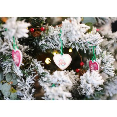 Recycled Christmas dECOration Heart