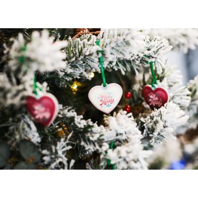 Recycled Christmas dECOration Heart