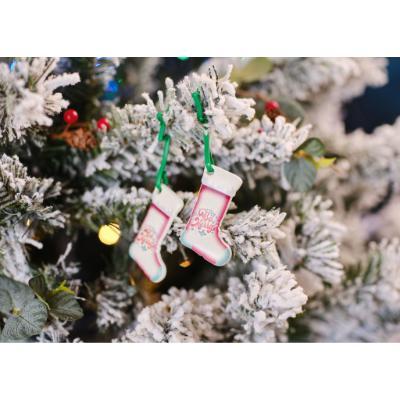 Recycled Christmas dECOration Stocking