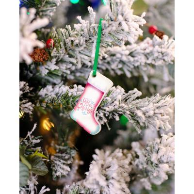 Recycled Christmas dECOration Stocking