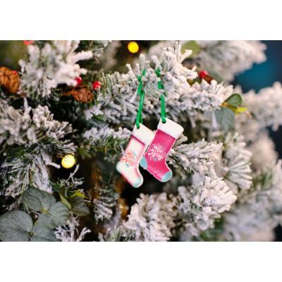 Recycled Christmas dECOration Stocking