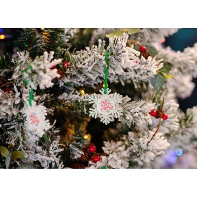 Recycled Christmas dECOration Snowflake