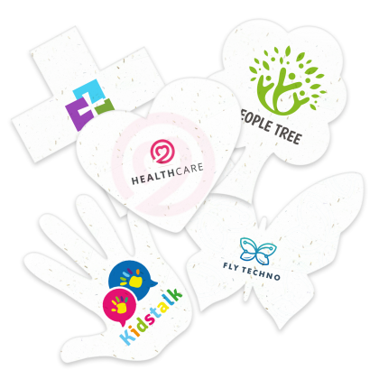 Seeded Paper Medium Shapes