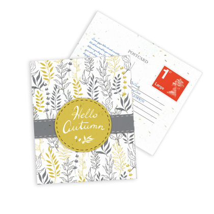 Seeded Paper Postcards A6 (2PP)