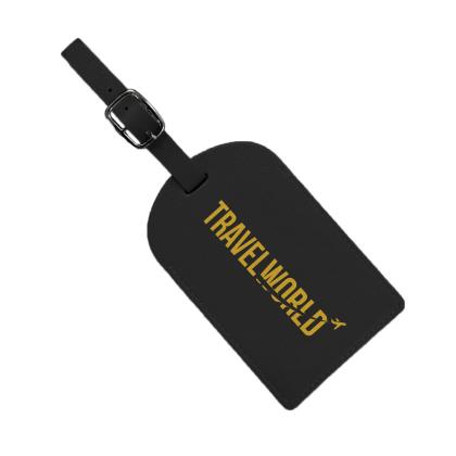 PU Leather Luggage Tag