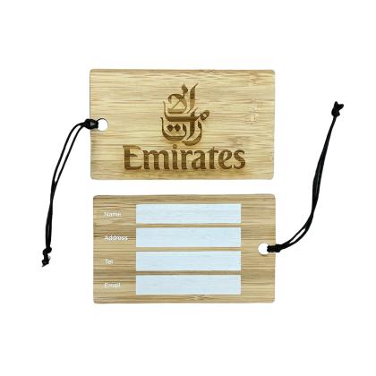 Bamboo Luggage Tag Bamboo Luggage Tag