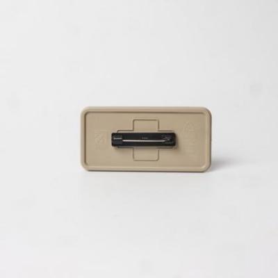 Always Recycled Select Name Badge - Rectangle - Magnet back