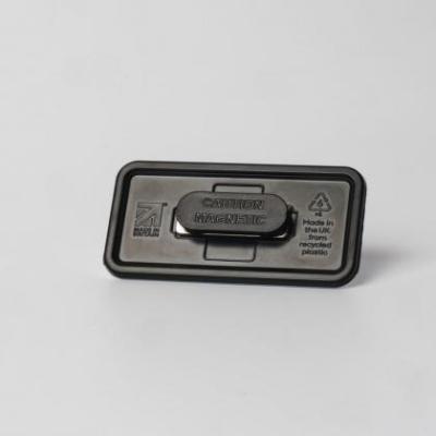 Always Recycled Reusable Name Badge &ndash; Rectangular Low Window - Magnet back