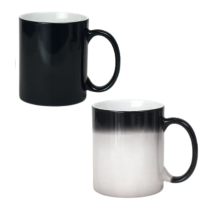 11oz Black Colour Changing Mug